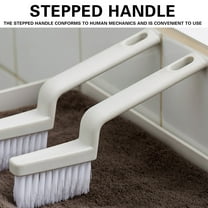AZXY Scrub Brushes for Cleaning Floors,Cleaning Brushes for Bathroom,Long Handled Scrub Brush for Bathroom Tub Tile Shower,Crevice Cleaning Brush