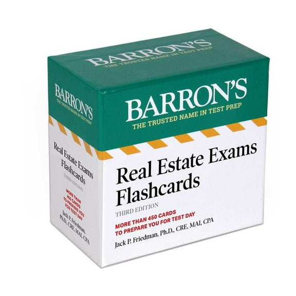 Real Estate Exams Flashcards, Third Edition: Up-to-Date Review