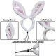 thumbnail image 3 of Diadema para perro ACTIVE Accesorios de Disfraces de Halloween Zanahoria y Orejas de Conejo, 3 of 5