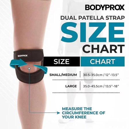 膝蓋腱サポートストラップ、ランニング、関節炎、ジャンパー、テニス用の調整可能なネオプレン膝ストラップ (L)