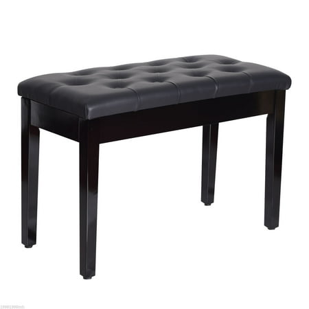Storage Piano Bench Seat Faux Leather Padded Black Wooden Furniture Canada - Leather Bench Seat With Storage Storage Piano Bench Seat Faux Leather Padded Black Wooden Furniture Canada - Leather Bench Seat With Storage