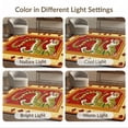 thumbnail image 7 of ODIKA Tibetan Tiger Versus Snake Striped Folk Ornate Border Battle for Dorm Room, Small Living Apartment, Stain Resistant Low Profile, 7 of 7