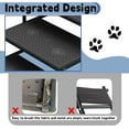 thumbnail image 2 of 5 Steps Dog Steps for Car, Foldable Dog Stairs for Truck, Dog Ramp for Stairs with Non-Slip Surface, Pet Steps for Large Dogs, Pet Stairs for Cars, SUV, High Beds, Truck, Black, 2 of 8