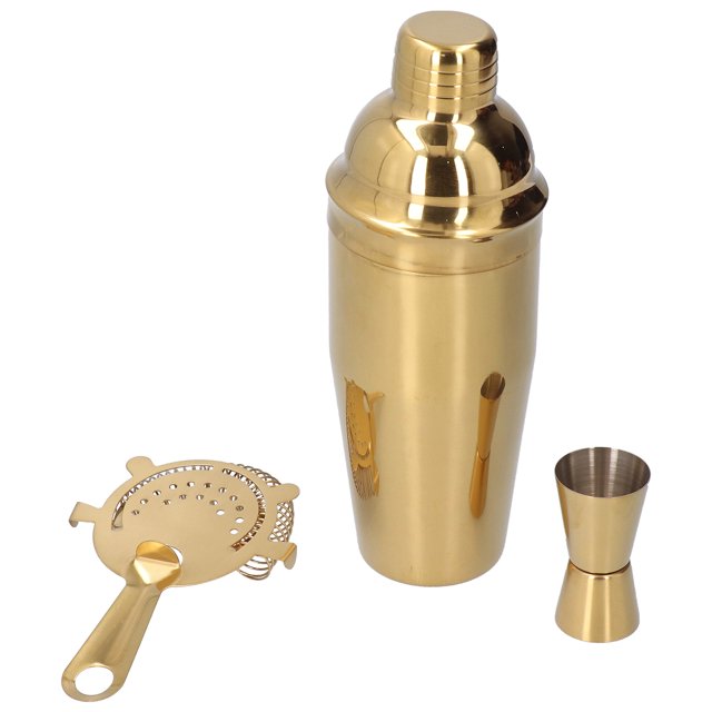 Loewten Cocktail Shaker Set, Stainless Steel Cost Effective Leakproof Convenient Barware Tool Kit For Party For Bar For Bartender