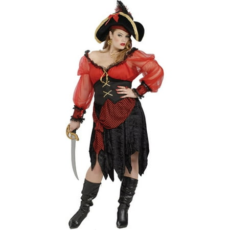 Halloween Buccaneer Beauty Adult Plus Size Hallowe