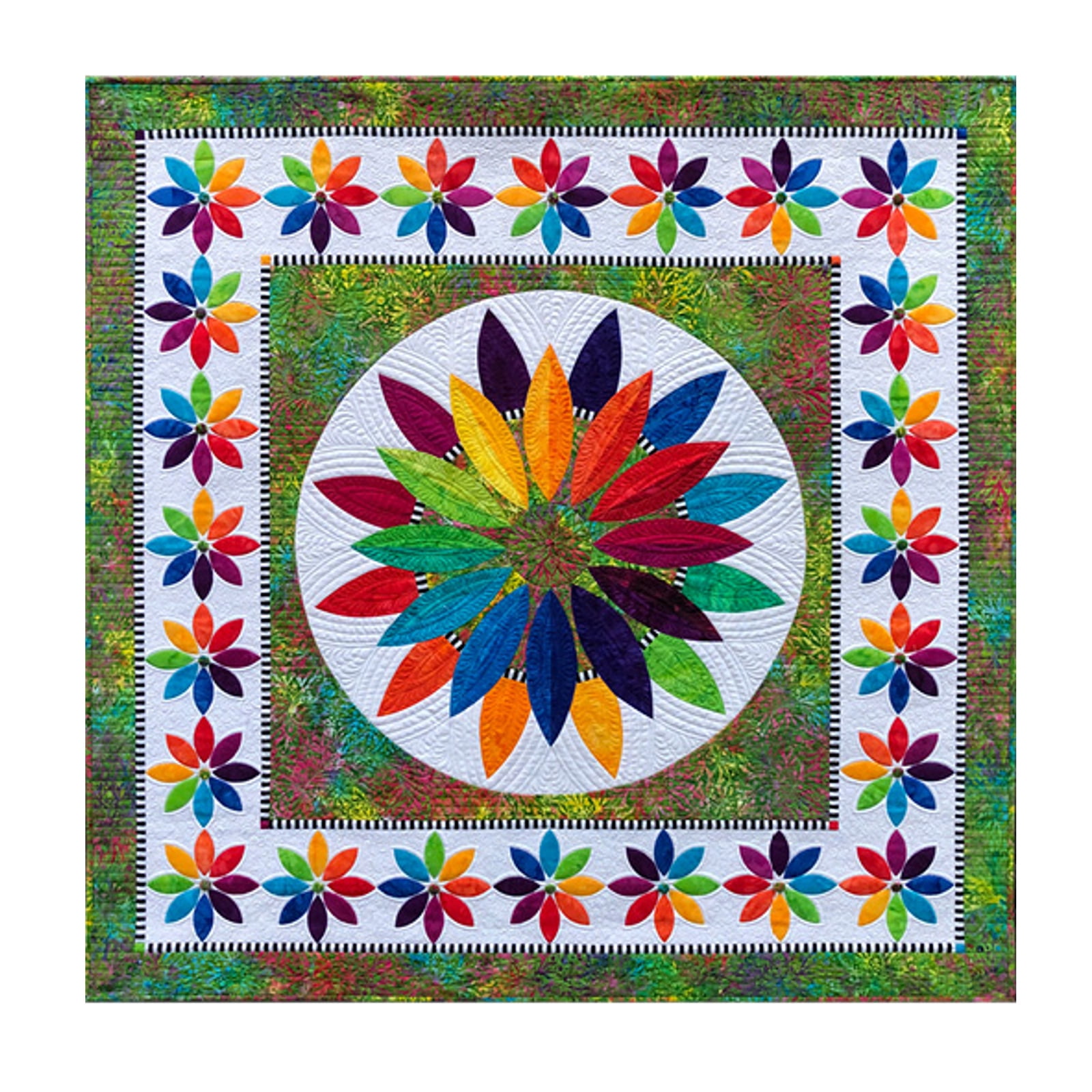 Windham Fabrics In Full Bloom Quilt Kit 49in x 49in