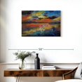thumbnail image 3 of Elephant Stock Key West Florida Sunset Wall Art - Horizontal Canvas Wall Art - Living Room Wall Decor - Beach Canvas - Orange And Yellow Decor By Michael Creese - 30" x 20", 3 of 8