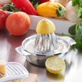 thumbnail image 3 of Presse-Citron en Acier Inoxydable Argent, 3 of 5