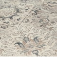 thumbnail image 6 of ReaLife Machine Washable Area Rug - Living Room Bedroom Bathroom Kitchen Entryway Office - Padded Crease Free Stain Resistant Premium - Boho Farmhouse Vintage- Paz- Beige Gray Ivory - 2'x 3', 6 of 7