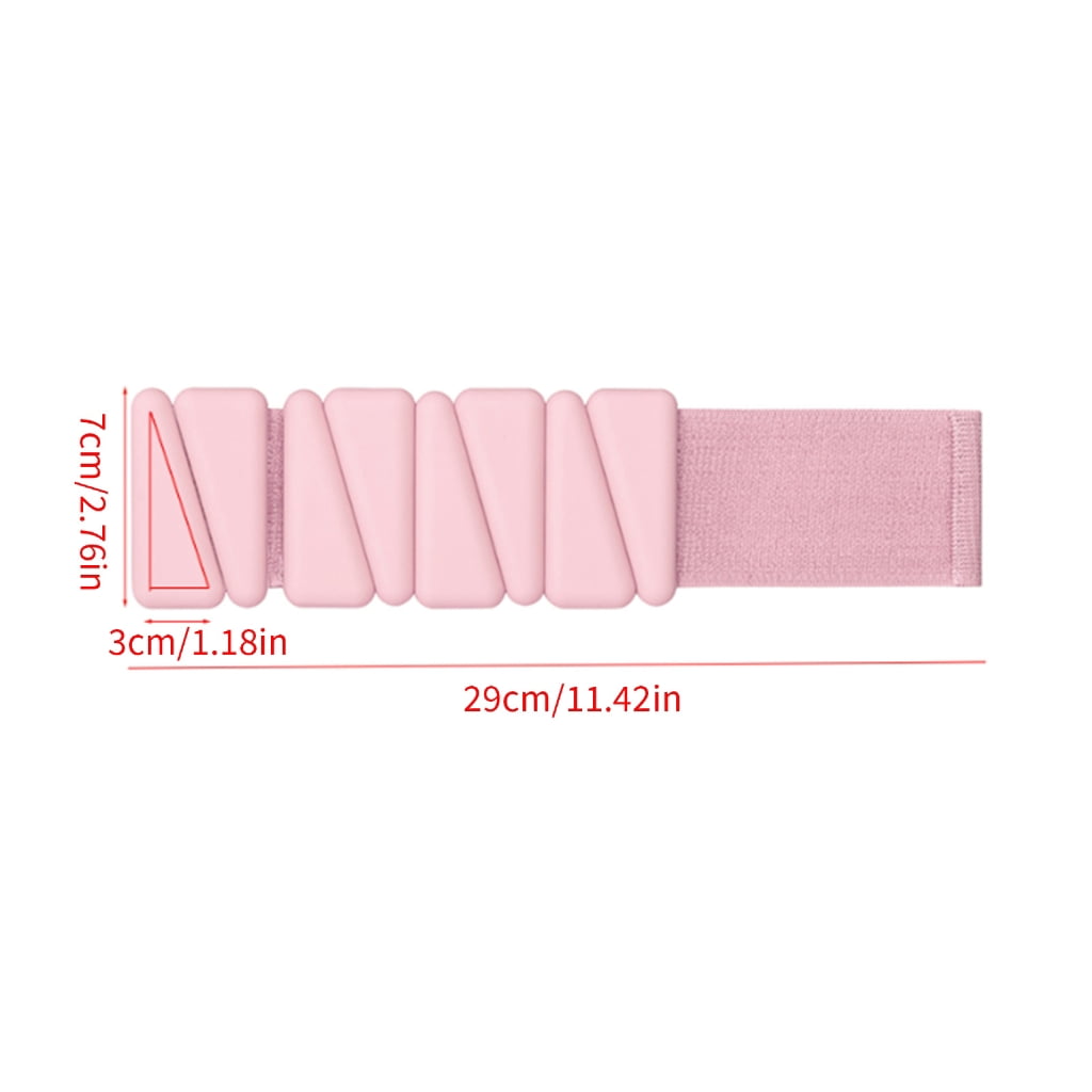 1 Pair Multipurpose Ankle Wrist Weight Trainer Aid with Adjustable Inserts Comfortable Elastic Design Wide Application