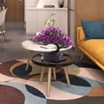 thumbnail image 3 of Plante Simulée Bonsaï de Pin Décoration Intérieure avec Ornements Floraux, 3 of 11