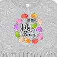 thumbnail image 4 of Inktastic Little Miss Jelly Bean Girls Toddler Dress, 4 of 5