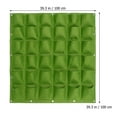 thumbnail image 4 of WAXIAYU Vertical Wall Garden Planter Felt Wall Mount Planter Hanging Felt Planter Bags Strawberry Planter for Flower Vegetable Garden Decor, 4 of 8