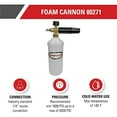 thumbnail image 2 of Simpson 80271 Pressure Washer High-Pressure Foam Cannon, Rated up to 4000 PSI - Quantity 1, 2 of 5