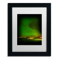 thumbnail image 2 of Trademark Fine Art "Aurora Borealis" Canvas Art by Philippe Sainte-Laudy, White Matte, Black Frame, 2 of 4