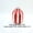 Red, variant on 3.7-inch Mini Nordic Ceramic Bud Vase, Modern Bohemian Style Home Decor for Flower Arrangement