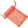 thumbnail image 4 of 200 Piezas 7X9cm Bolsas de Joyería de Regalo con Lazo de Organza Rosa Bolsas Regalos de Fiesta de Navidad Rojo, 4 of 5