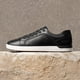 thumbnail image 3 of Zapatillas casuales para hombre Bruno Marc negras con cordones, 3 of 9