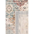 thumbnail image 4 of Pasargad Home  Turkish Heritage Collection Geometric L. Blue Area Rug- 4' 0" X  6' 0" - L. Blue, 4 of 5