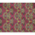 thumbnail image 4 of oneOone Cotton Flex Fabric Leaves & Floral Block Printed Craft Fabric BTY 40 Inch Wide, 4 of 4