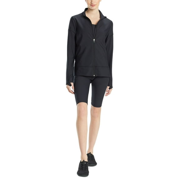 Josie Natori Womens Solstice Zip Jacket