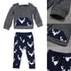 thumbnail image 4 of 2 Uds., Ropa Para Niños Pequeños, Bebés, Niños Y Niñas, Camiseta Con Capucha De Ciervo, Top + Pantalones, Outfi-126700.03 Tmvgtek Bebé, 4 of 8