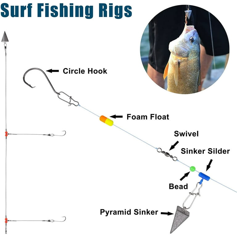 Light Line Surf Fishing Tackle, Rigs, Kits