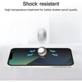 thumbnail image 5 of (2 Pack)Privacy Screen Protector Compatible with iPhone 13 / iPhone 13 Pro, 9H Tempered Glass Screen Film Guard for iPhone 13/13 Pro 6.1 Inch 2021, Case Friendly, Bubble-Free, 5 of 6