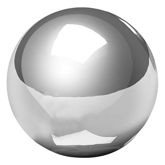 STRANDCHIC Stainless Steel Garden Sphere Decorative Ornament Finish Outdoor Yard Patio Decor 1 Pack