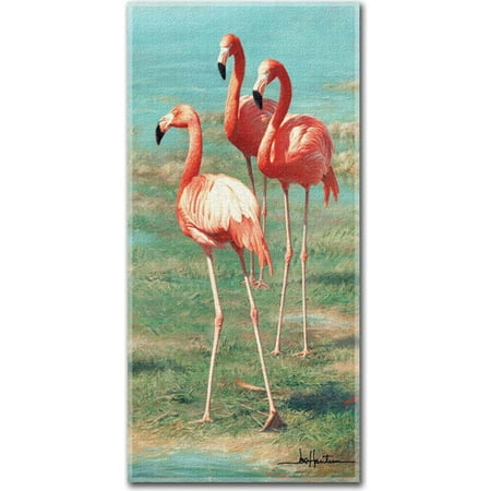 Hautman Beach Towel- Flamingos