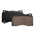 thumbnail image 5 of Detroit Axle - Front Brake Pads for Ford Mustang Mitsubishi Lancer Chevy Camaro Cadillac CTS ATS STS Subaru BRZ WRX STI Buick Regal Sportback Volvo V70, Ceramic Brake Pads, 5 of 7