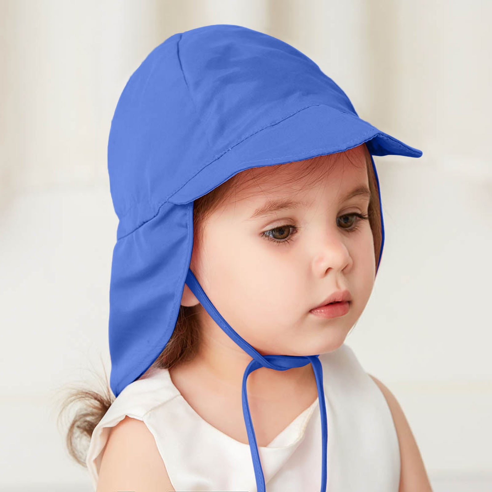 Children Summer Outdoor Breathable Travel Cute Sun Quick Drying Baby Hat Earmuff Cap