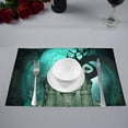thumbnail image 2 of EREHome Magical Fantasy Castle Placemat Plate Holder Set of 4, Table Mats Protector 12x18 inch, 2 of 5