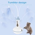 thumbnail image 3 of Jouets Drôles de Plume de Chat avec la Fonction de Nourriture de Fuite et la Conception Interactive de Chaton Jouets de Plume de Chat Teaser Jouet Exercice Intérieur pour Chaton de Chat, 3 of 7