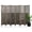 Grey, variant on Breltam 6 Panels Wood Carved Room Divider and Folding Screen for Room Separation, Freestanding Partition Wall Dividers for Home Bedroom Office, Natural Wood