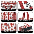 thumbnail image 3 of Teacher Tote Bag,White Background Football Helmets Pattern Teacher Utility Tote Bag,Large Work Tote Bags for Women with Multiple Pockets,Top Zipper Closure,13.8x10.6x6.7 Inch, 3 of 5