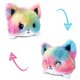 thumbnail image 3 of Reversible Plush Flip Toys Animal Cat Dog Unicorn Panda Double-sided Angry Reversible Happy Doll Shine Soft Cute Children Gifts, 3 of 5