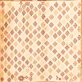 thumbnail image 1 of Ahgly Company Indoor Square Southwestern Orange Country Area Rugs, 5' Square, 1 of 1