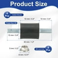 thumbnail image 2 of M5 15x10mm Rubber Isolator Mounts Shock Absorber Anti-Vibration Isolation Damping Mounts, 4 Pcs, 2 of 7