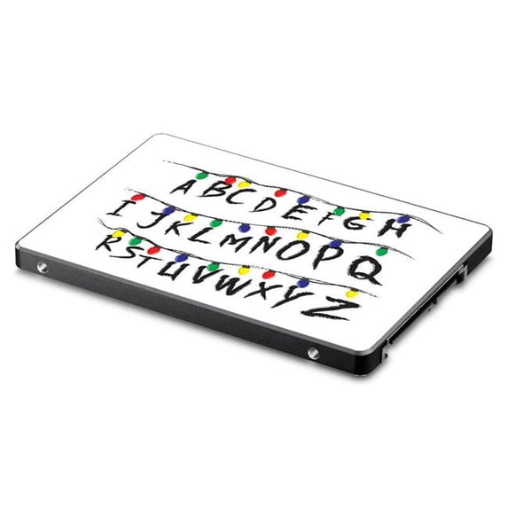 MightySkins SA850EV-Stranger Alphabet Skin for Samsung 850 & 860 Evo 2.5 in. SSD - Stranger Alphabet