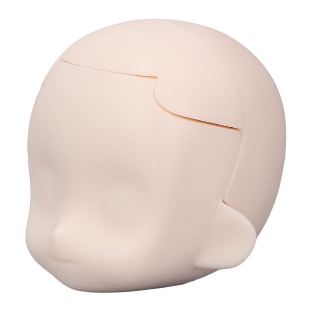 Cabeza de muñeca en blanco para muñeca articulada de bola 1/12, maquillaje artesanal, exquisita cabeza de muñeca de cemento de plástico extraíble