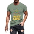 thumbnail image 1 of Camisetas de Manga Corta para Hombre Imprimir Deportes de Manga Corta Cuello Redondo Blusa Algodón Poliéster, Nueva Moda Casual Camiseta para Hombres, 1 of 1