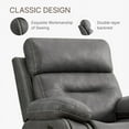 thumbnail image 5 of CHITA for Living Room Manual Rocker Recliners with Adjustable Headrests, Elephant Grey, 5 of 5