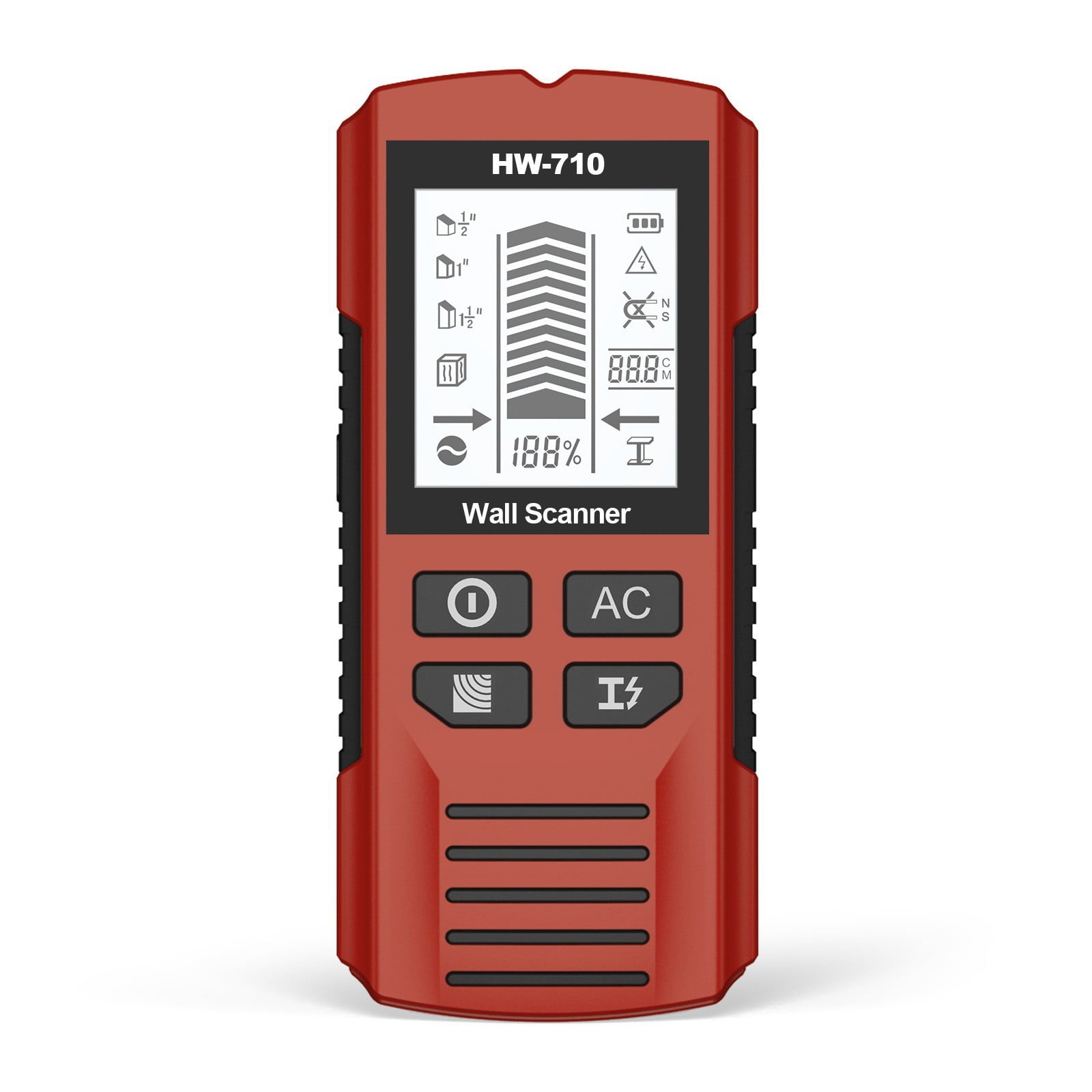 5 Function LCD Display Wall Scanner for Stud Metal AC Wire Electrical Tools Grade