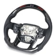 thumbnail image 3 of LED Steering Wheel, Multifunction Carbon Fiber Racing Steering Wheel  for Car, 3 of 7