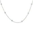 thumbnail image 1 of Collier Station Diamant 1 1/2 Ctw Or Blanc 14K 18 Pouces, 1 of 1
