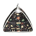 thumbnail image 4 of Picia Vegetable Quiche Pattern Long Tissue Box Cover,PVC Leather Triangle Holder,Tissue Box Holder with Magnetic Bottom,Facial Paper Organizer Dispenser-7.9"X4.9"X4.5", 4 of 9