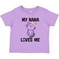 thumbnail image 3 of Inktastic My Nana Loves Me Girls Girls Toddler T-Shirt, 3 of 5