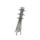 thumbnail image 5 of Modelo de torre de transmisión a escala 1/200. Proyecto de modelismo en miniatura. Estructura y arquitectura. Estilo C, 5 of 9