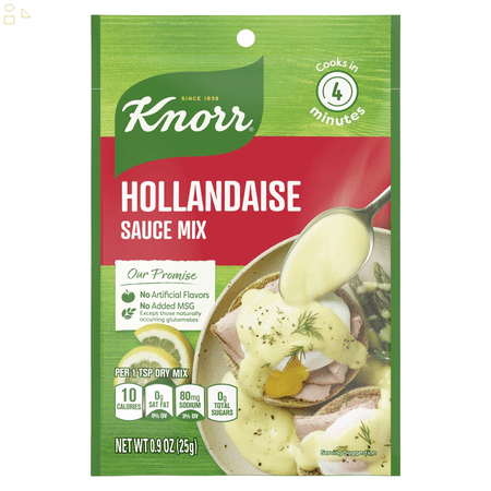 Knorr Hollandaise Sauce Mix, 0.9 Oz Pouch Packing May Vary